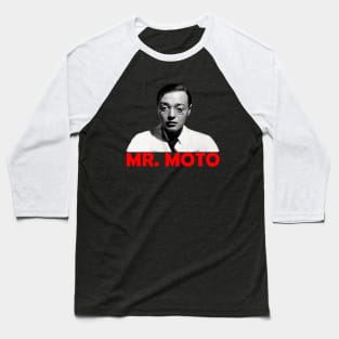 Mr Moto - Peter Lorre Baseball T-Shirt